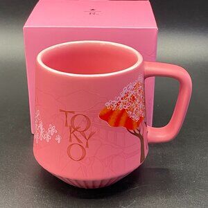 Starbucks Reserve Roastery Tokyo Microblend Pleated Mug Spring Pink 355ml New